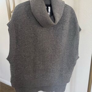 BCBGMaxAzria Charcoal Knit Top